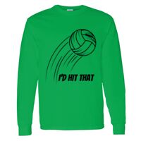 Heavy Cotton 100% Cotton Long Sleeve T Shirt Thumbnail