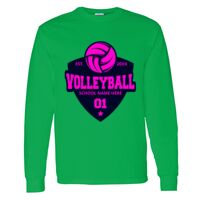 Heavy Cotton 100% Cotton Long Sleeve T Shirt Thumbnail