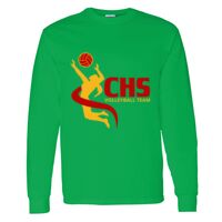 Heavy Cotton 100% Cotton Long Sleeve T Shirt Thumbnail