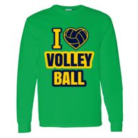 Heavy Cotton 100% Cotton Long Sleeve T Shirt Thumbnail