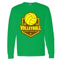 Heavy Cotton 100% Cotton Long Sleeve T Shirt Thumbnail