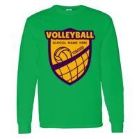 Heavy Cotton 100% Cotton Long Sleeve T Shirt Thumbnail