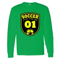 Heavy Cotton 100% Cotton Long Sleeve T Shirt Thumbnail