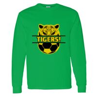 Heavy Cotton 100% Cotton Long Sleeve T Shirt Thumbnail