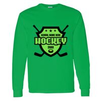 Heavy Cotton 100% Cotton Long Sleeve T Shirt Thumbnail