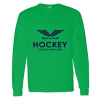 Heavy Cotton 100% Cotton Long Sleeve T Shirt Thumbnail