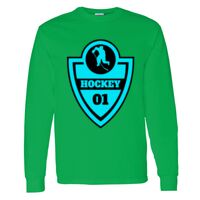 Heavy Cotton 100% Cotton Long Sleeve T Shirt Thumbnail