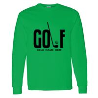 Heavy Cotton 100% Cotton Long Sleeve T Shirt Thumbnail