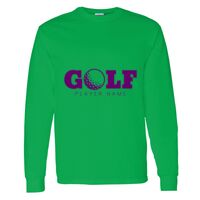 Heavy Cotton 100% Cotton Long Sleeve T Shirt Thumbnail