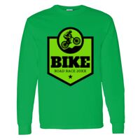 Heavy Cotton 100% Cotton Long Sleeve T Shirt Thumbnail