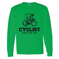 Heavy Cotton 100% Cotton Long Sleeve T Shirt Thumbnail