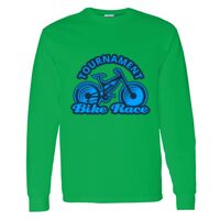 Heavy Cotton 100% Cotton Long Sleeve T Shirt Thumbnail