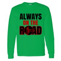 Heavy Cotton 100% Cotton Long Sleeve T Shirt Thumbnail
