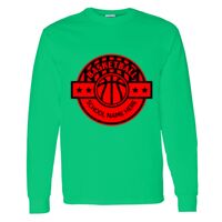 Heavy Cotton 100% Cotton Long Sleeve T Shirt Thumbnail
