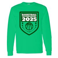 Heavy Cotton 100% Cotton Long Sleeve T Shirt Thumbnail