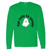 Heavy Cotton 100% Cotton Long Sleeve T Shirt Thumbnail