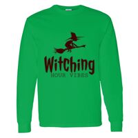 Heavy Cotton 100% Cotton Long Sleeve T Shirt Thumbnail