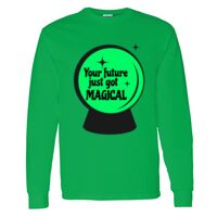 Heavy Cotton 100% Cotton Long Sleeve T Shirt Thumbnail