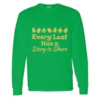 Heavy Cotton 100% Cotton Long Sleeve T Shirt Thumbnail