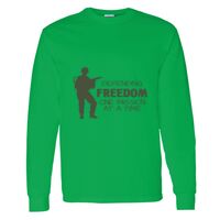 Heavy Cotton 100% Cotton Long Sleeve T Shirt Thumbnail