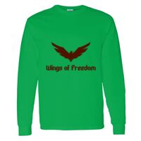 Heavy Cotton 100% Cotton Long Sleeve T Shirt Thumbnail