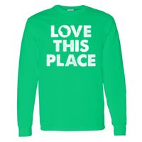 Heavy Cotton 100% Cotton Long Sleeve T Shirt Thumbnail