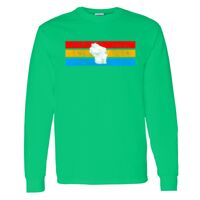 Heavy Cotton 100% Cotton Long Sleeve T Shirt Thumbnail