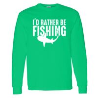 Heavy Cotton 100% Cotton Long Sleeve T Shirt Thumbnail