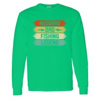 Heavy Cotton 100% Cotton Long Sleeve T Shirt Thumbnail