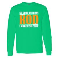 Heavy Cotton 100% Cotton Long Sleeve T Shirt Thumbnail