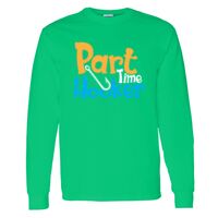 Heavy Cotton 100% Cotton Long Sleeve T Shirt Thumbnail