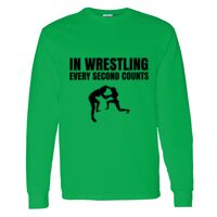 Heavy Cotton 100% Cotton Long Sleeve T Shirt Thumbnail