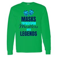 Heavy Cotton 100% Cotton Long Sleeve T Shirt Thumbnail