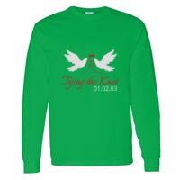 Heavy Cotton 100% Cotton Long Sleeve T Shirt Thumbnail