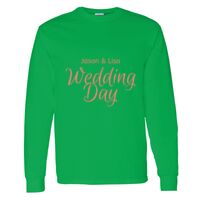 Heavy Cotton 100% Cotton Long Sleeve T Shirt Thumbnail