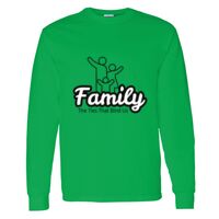 Heavy Cotton 100% Cotton Long Sleeve T Shirt Thumbnail