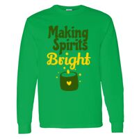 Heavy Cotton 100% Cotton Long Sleeve T Shirt Thumbnail