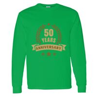 Heavy Cotton 100% Cotton Long Sleeve T Shirt Thumbnail