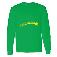Heavy Cotton 100% Cotton Long Sleeve T Shirt Thumbnail