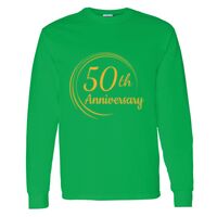 Heavy Cotton 100% Cotton Long Sleeve T Shirt Thumbnail