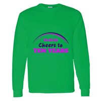 Heavy Cotton 100% Cotton Long Sleeve T Shirt Thumbnail