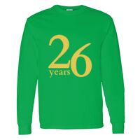 Heavy Cotton 100% Cotton Long Sleeve T Shirt Thumbnail