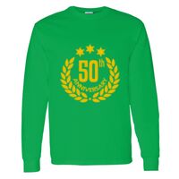 Heavy Cotton 100% Cotton Long Sleeve T Shirt Thumbnail