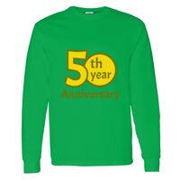Heavy Cotton 100% Cotton Long Sleeve T Shirt Thumbnail