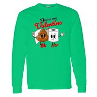 Heavy Cotton 100% Cotton Long Sleeve T Shirt Thumbnail