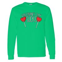 Heavy Cotton 100% Cotton Long Sleeve T Shirt Thumbnail