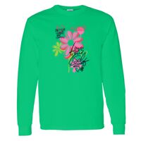 Heavy Cotton 100% Cotton Long Sleeve T Shirt Thumbnail