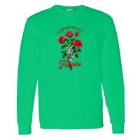 Heavy Cotton 100% Cotton Long Sleeve T Shirt Thumbnail