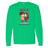 Heavy Cotton 100% Cotton Long Sleeve T Shirt Thumbnail