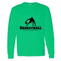 Heavy Cotton 100% Cotton Long Sleeve T Shirt Thumbnail